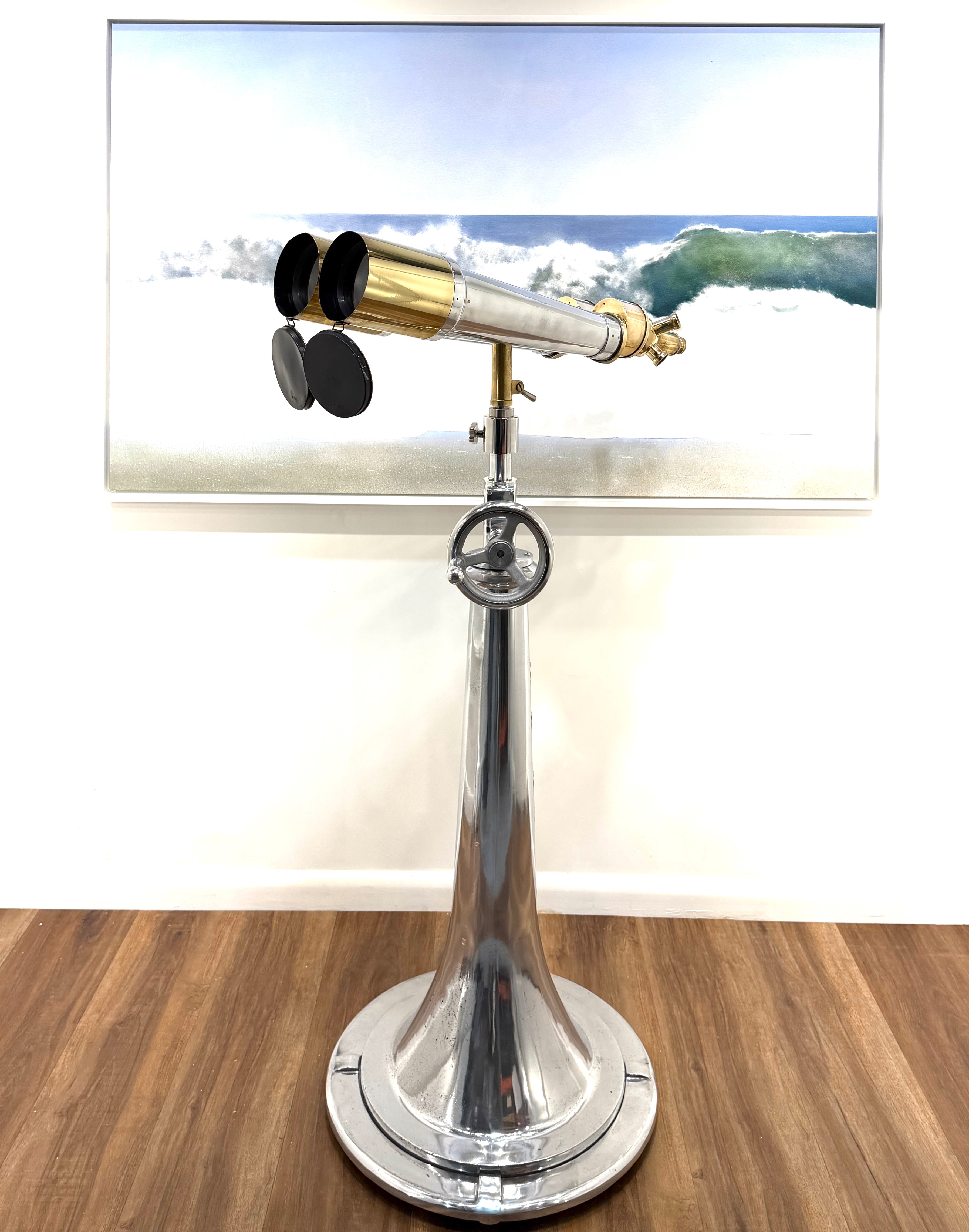 Zeiss Starmorbi 15/30/50 x 110mm triple eyepiece - 1920's binocular